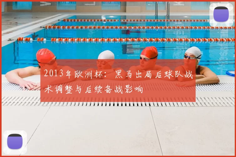2013年欧洲杯：黑马出局后球队战术调整与后续备战影响